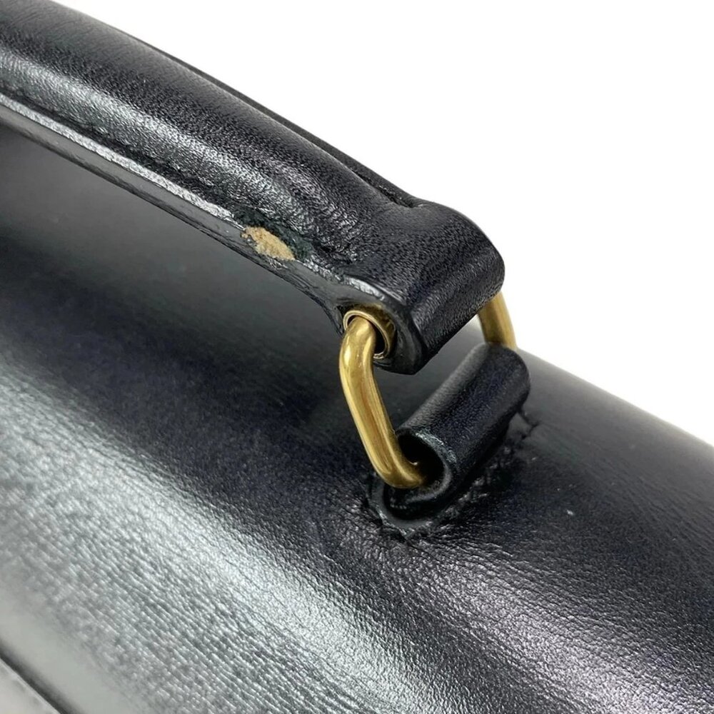 SAINT LAURENT PARIS high school 392264 Black Leather - Handbag - Picture 11 of 15